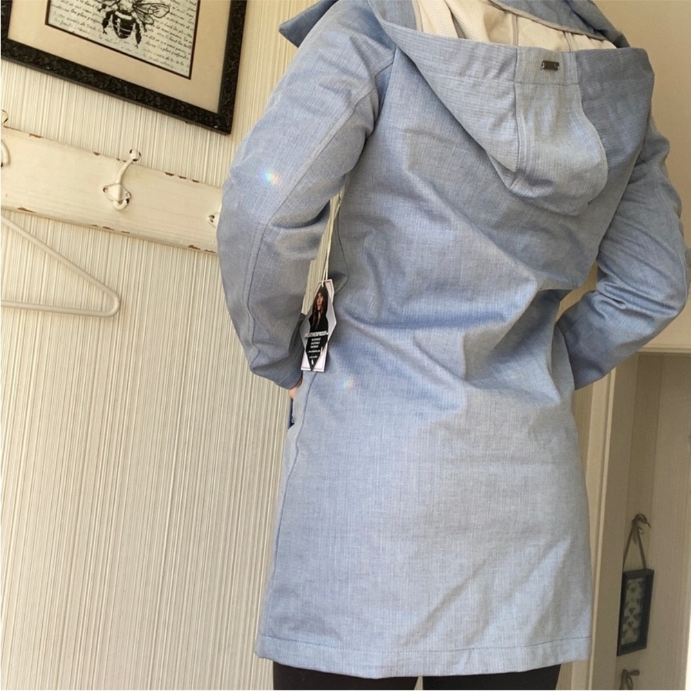 Mia Melon NWT Vanessa Mesh-Lined Waterproof‎ Cotton Jacket xs/s - Picture 4 of 13